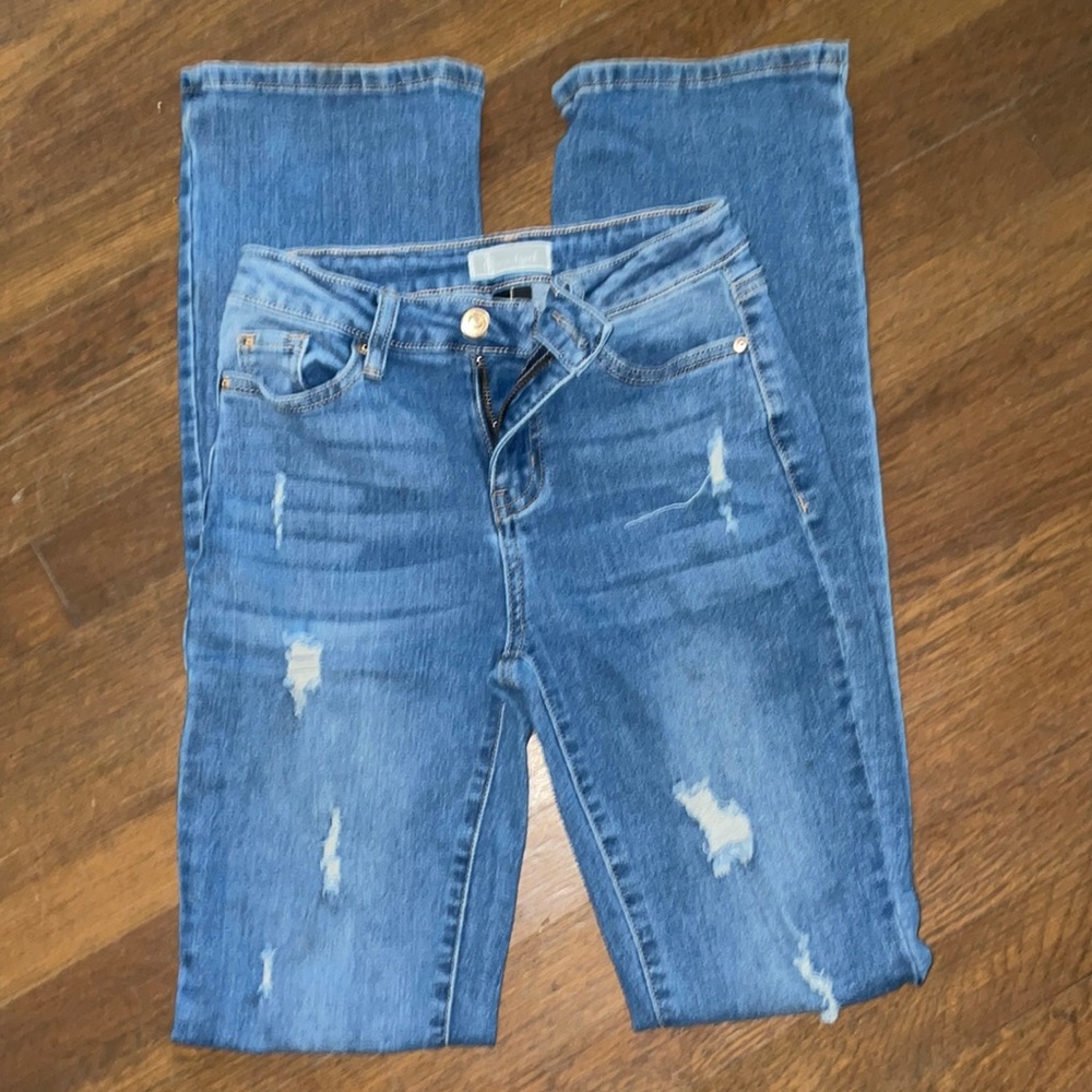 Sound girl bootcut jeans, Size 1, Blue jeans